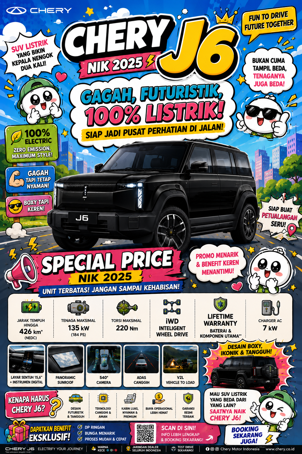 Special Price Chery J6 NIK 2025